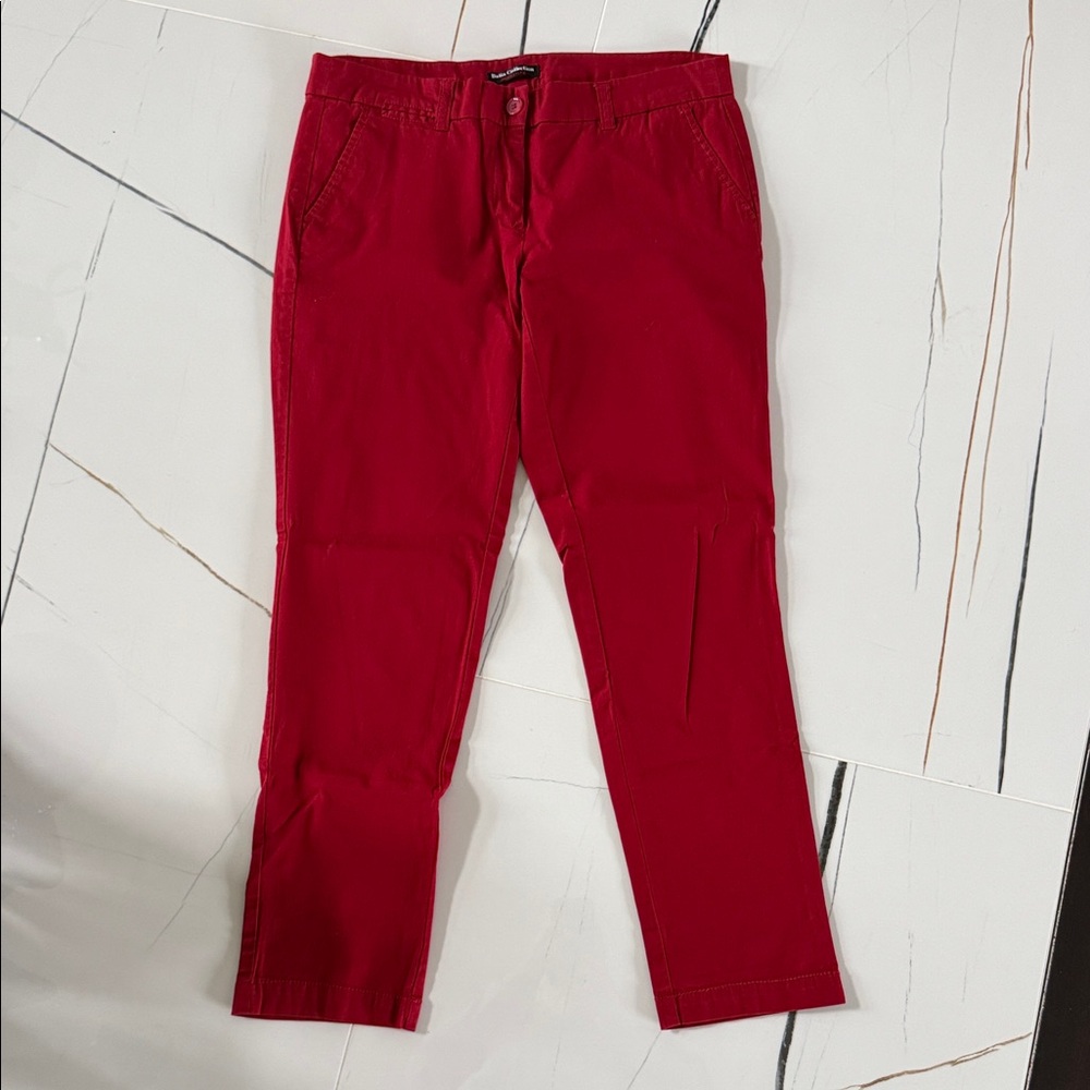Dalia Collection Bold Red Trousers